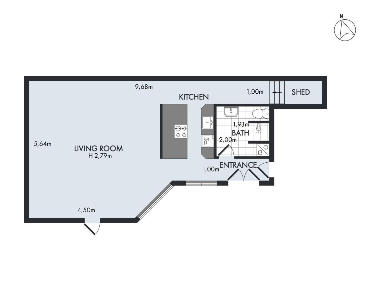 Sanders City - Spacious Studio Apartment Copenhague Extérieur photo